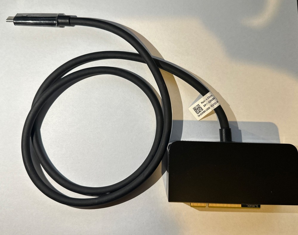 Dell J4W65 WD19TB/S USB-C Dock Cable Module Assembly Thunderbolt Cable