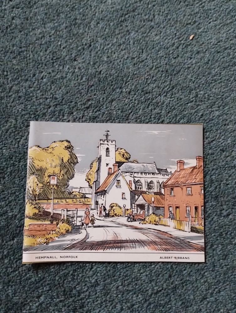 Sk266 Ephemera 1958 Picture Hempnall Norfolk