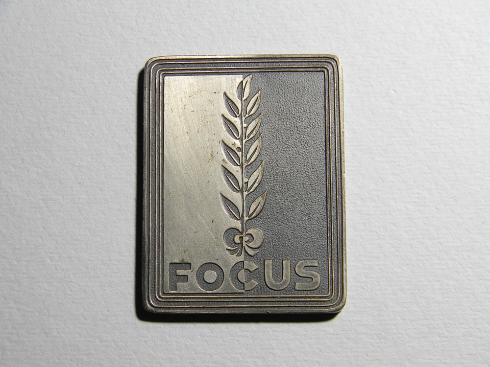 1908-1948 Netherlands, FOCUS Medal Bar Plaque (06116)