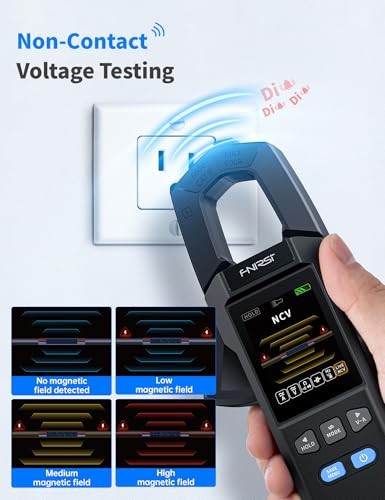 DMC-100 Digital Clamp Meter Multimeter 9999 Counts TRMS, 600A Curve Recording