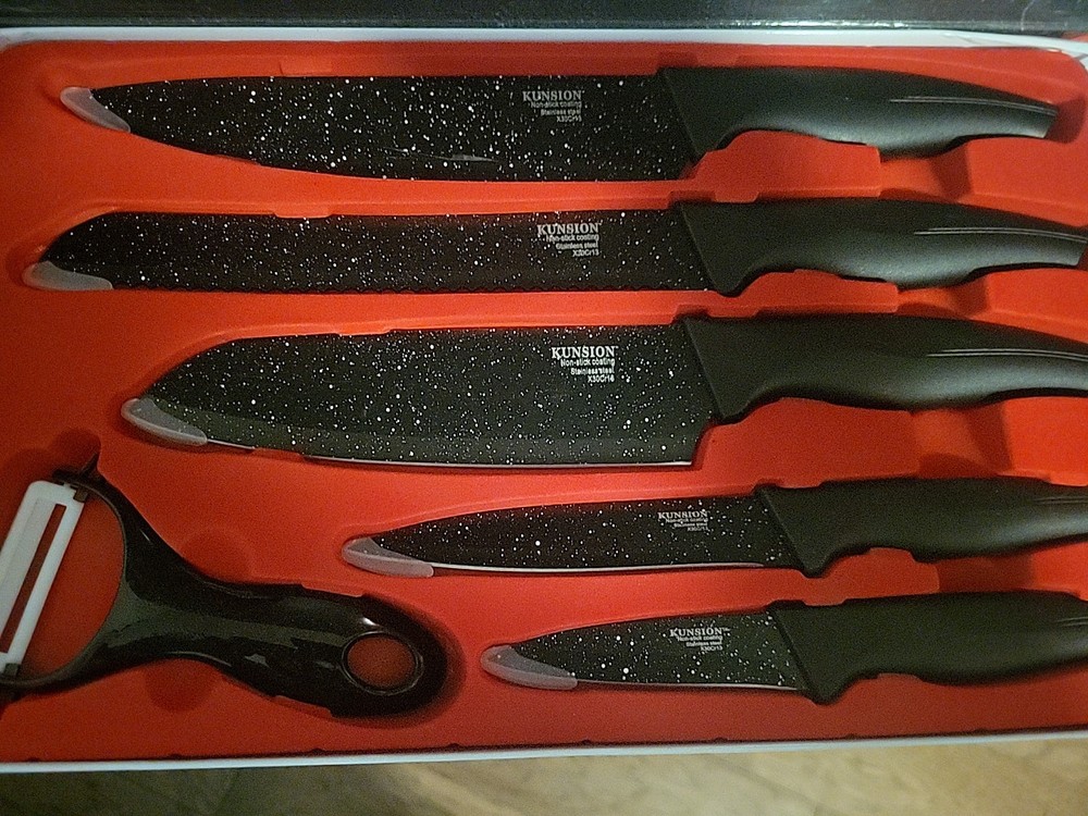 Kunison 6pcs Knife Set