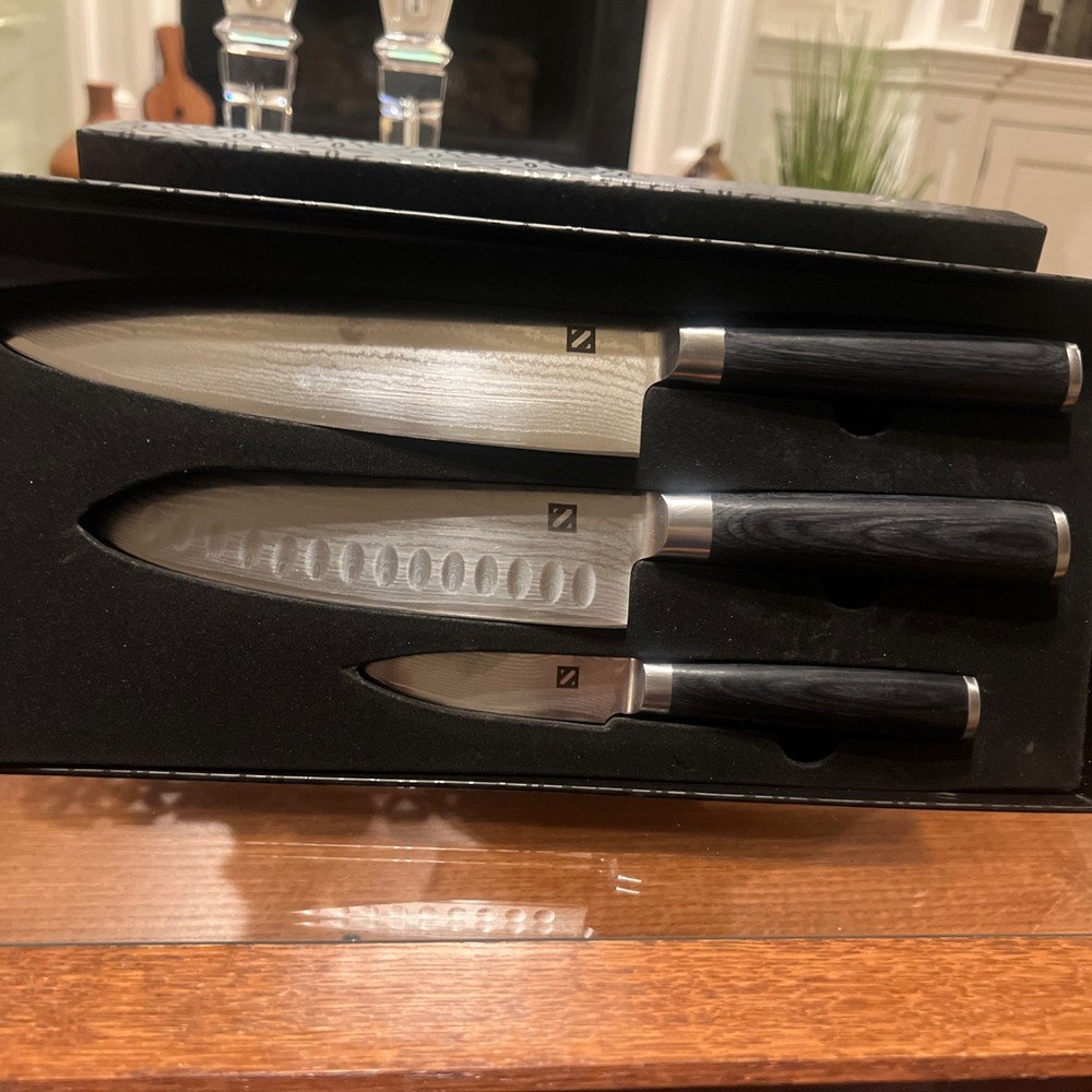 Zelancio 3 Piece High Quality Knife Set