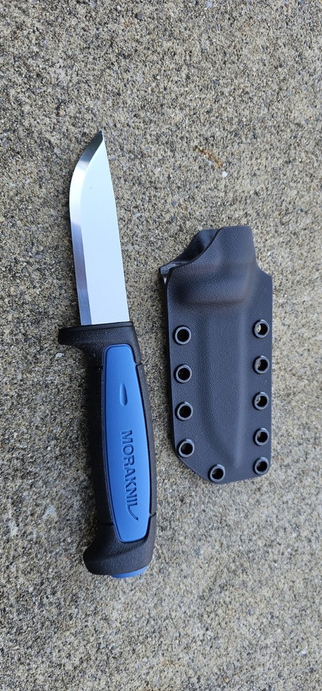 MORA "PRO C" kydex sheath, PANCAKE 1.0 style Sheath (BK)