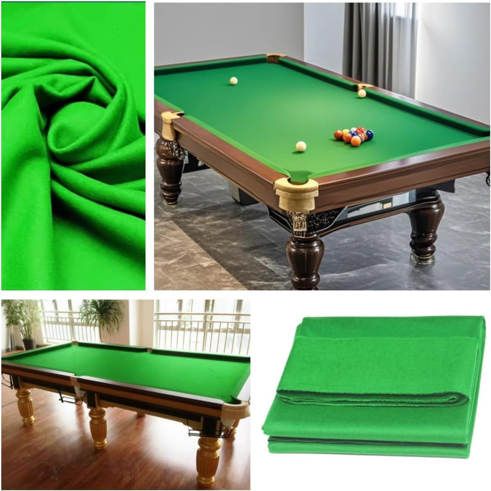 8 feet Professional Billiard Table Felt - Thickened Pool Table Cloth, Premium Sp