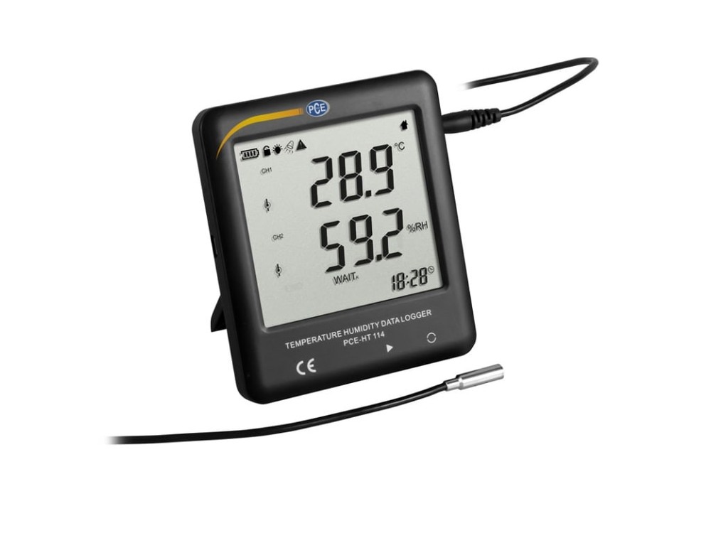 PCE Instruments PCE-HT 114 - Temperature and Humidity Thermometer and Data
