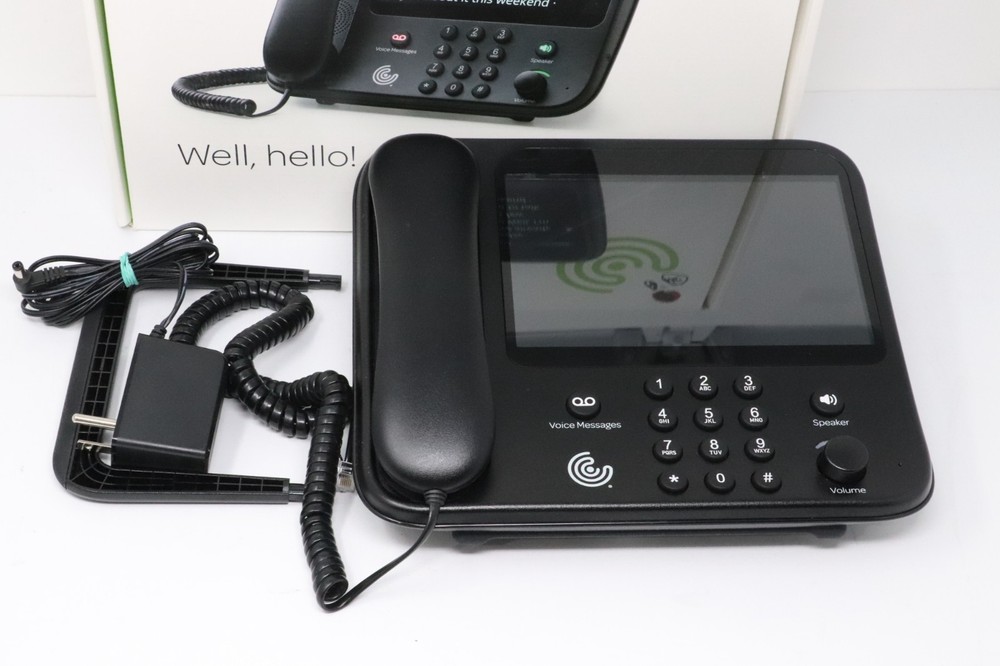 Caption Call Model 78T Hearing Impaired Amplified Touchscreen Phone Captions EUC