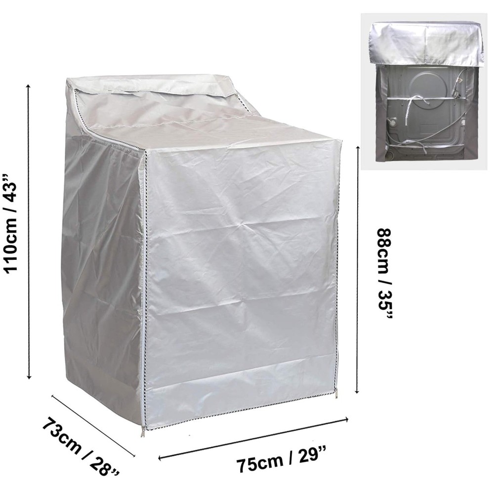 Dustproof Cover for Top-Loading Machine - W29”D28”H43”