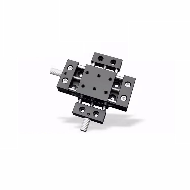 CNC XY axis Precision manual sliding table DXY40-20 Slide screw guide rail