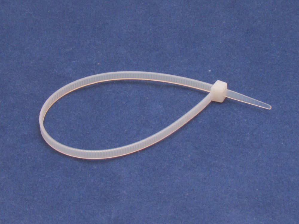 1000 X pcs White 4" Tie Cord Strap 100mm Network Nylon Plastic Cable Wire Zip