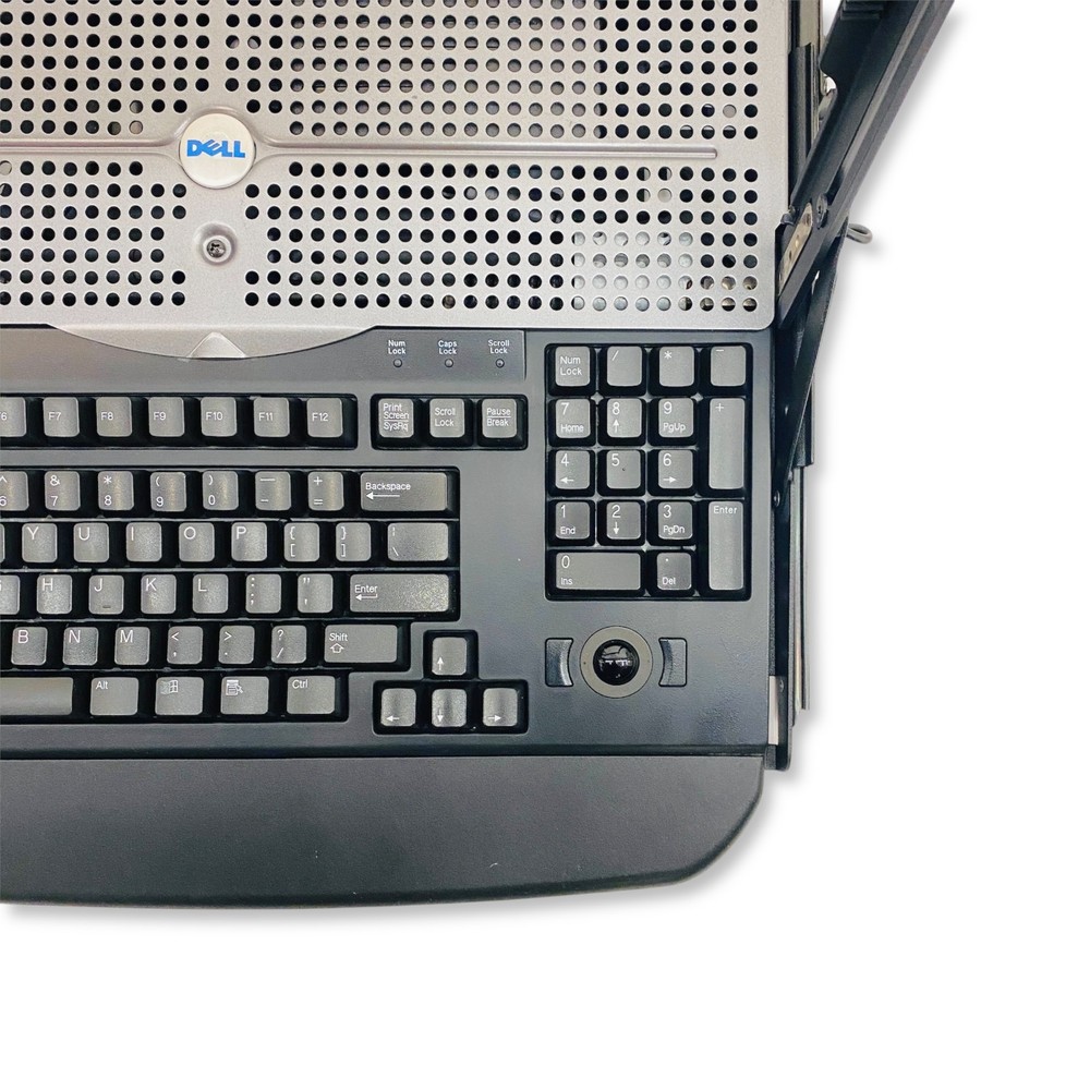 Dell PowerEdge 15FP 15" LCD Rackmount Console KVM with Keyboard