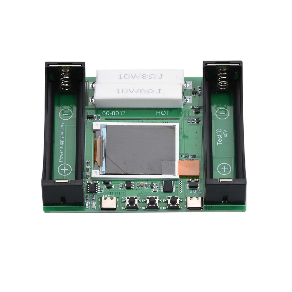 18650 Battery Capacity Tester Internal Resistance Detector Type-C Interface