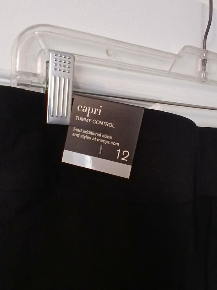 Alfani Black Capri Pants