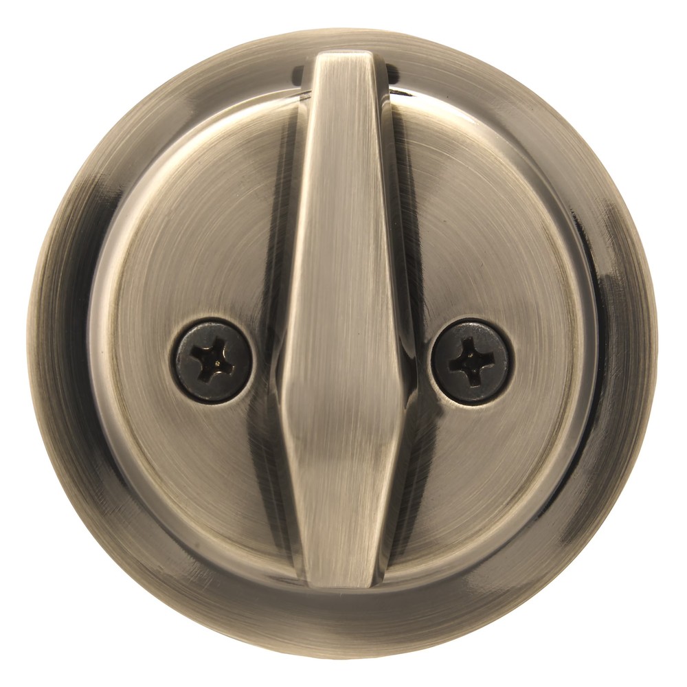 Brinks Keyed Entry Classic Bell Style Doorknob and Deadbolt Combo Twin pack *