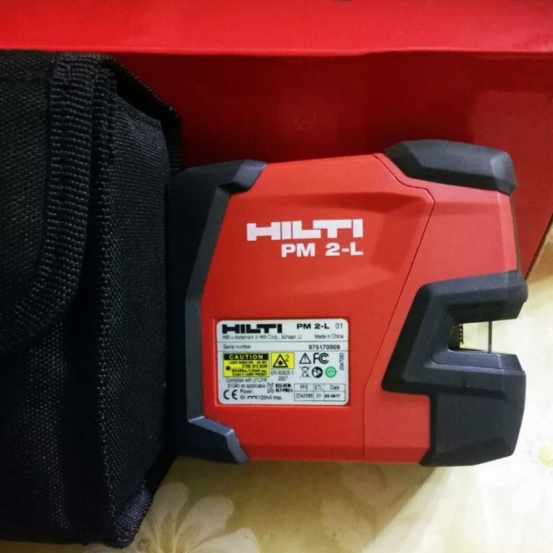 HILTI PM 2-L LINE LASER - SELF-LEVELING LASER LEVEL