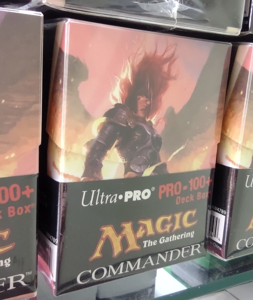 Ultra Pro AURELIA THE WARLEADER PRO-100+ Deck Box Commander Storage OOP