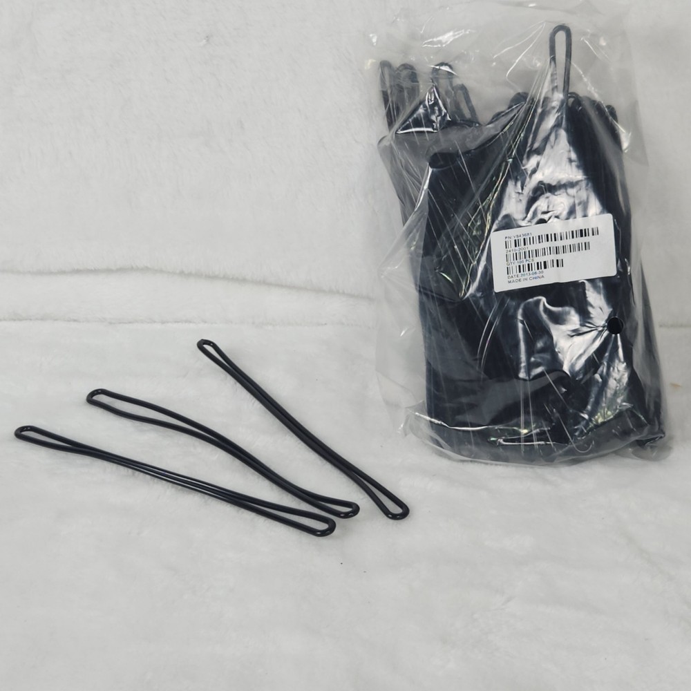 100 Pcs Luggage Tag Loops, Plastic Luggage Loop Straps Bag Tag Loops, Black
