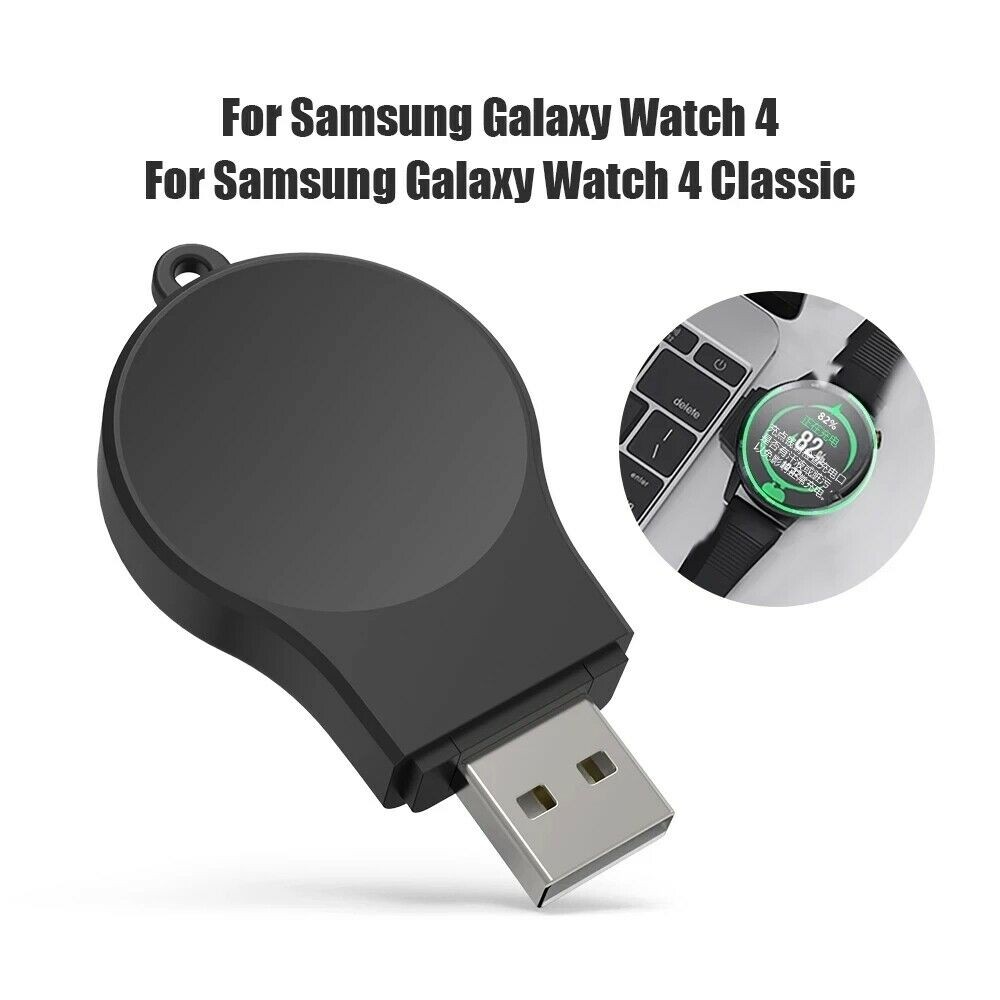 5V Smart Watch USB Charger Base Dock For Galaxy Watch 4/Watch 3/Active/Active 2