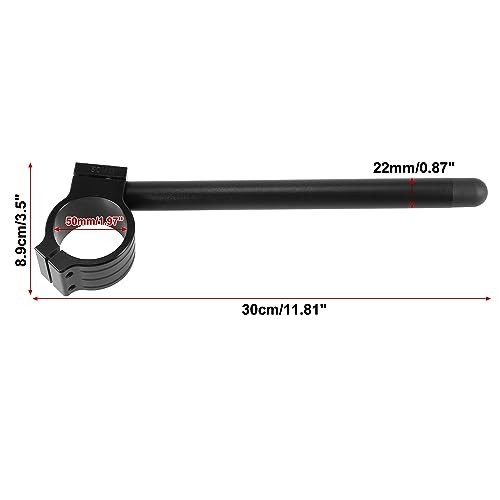 Aluminum 50mm Clipon Handlebar Replacement Fit for Fork Diameter 50mm