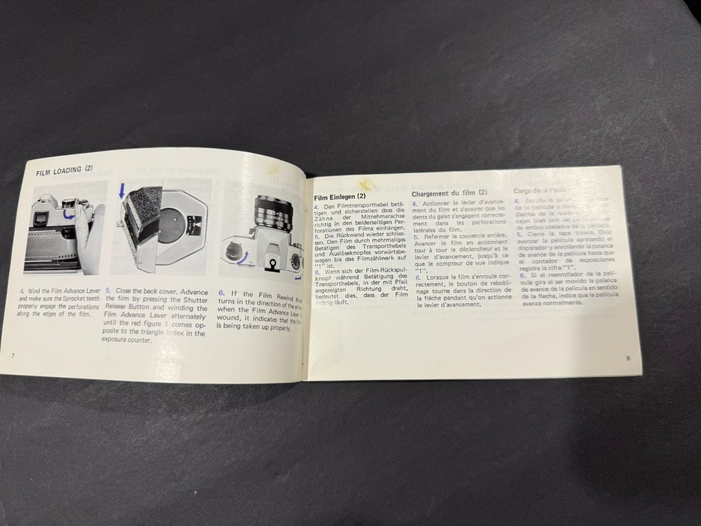 Yashica TL Electro Camera Instruction Manual