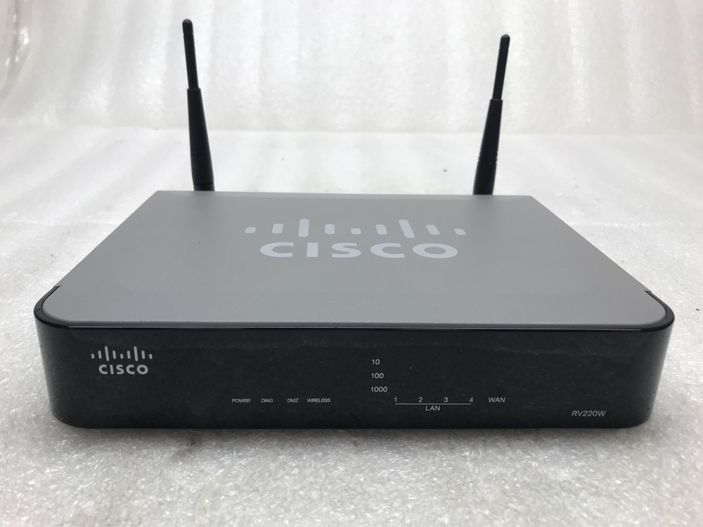 Cisco RV220W Wireless-N Network Security FireWall Router Reset