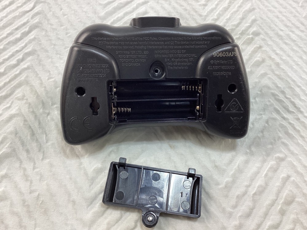 Monster Jam Remote Control Black Joystick Spin Master untested