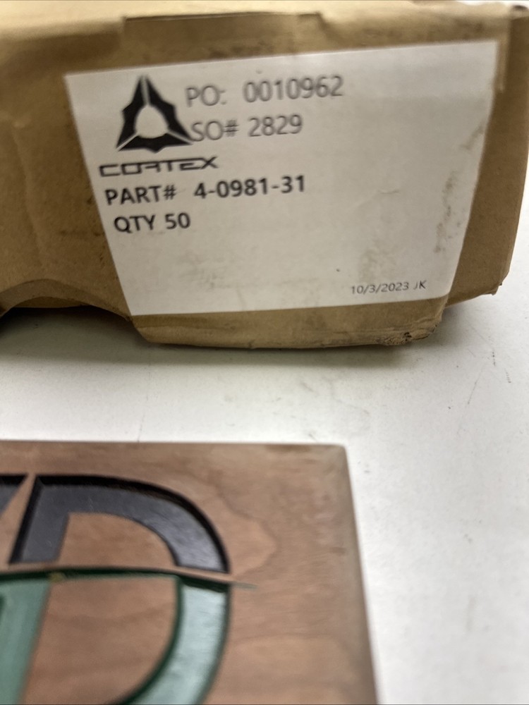 CORTEX chipper Blade Knife USNR 4-0981-31 QTY 50