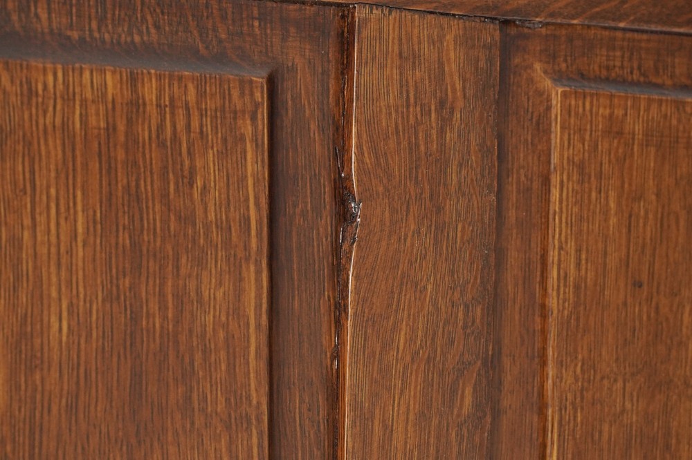 Antique Quarter Sawn Oak Roll Top Executive Desk