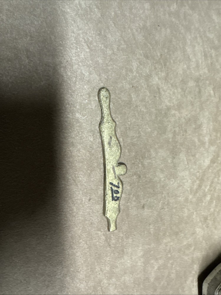 Early Lancaster German Silver Flintlock Side Plate