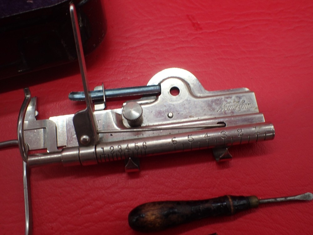 Vintage New Home Light Running Sewing Machine Attachments