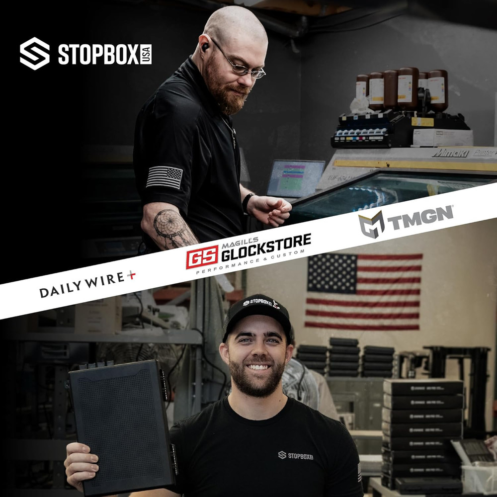 STOPBOX Gun Safe Alternative - Tactical Handgun Storage, Instant Access Portable