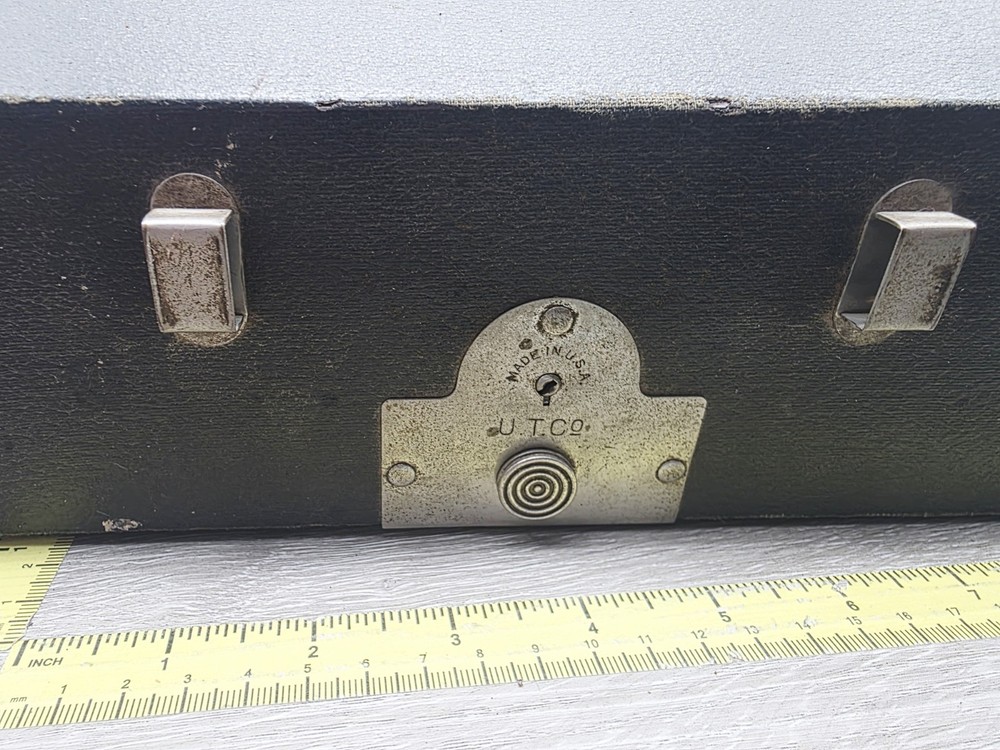 Antique Underwood Standard Portable Typewriter w/Case 1920's
