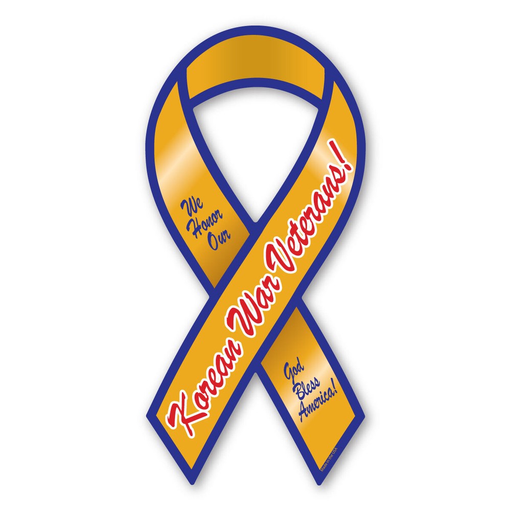 Korean War Veterans Ribbon Magnet