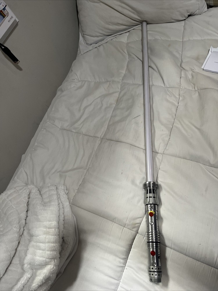 Star Wars Darth Maul Red Lightsaber metal hilt