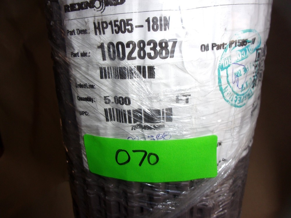 REXNORD HP1505-18in Belt / Chain - 5 ft. Roll