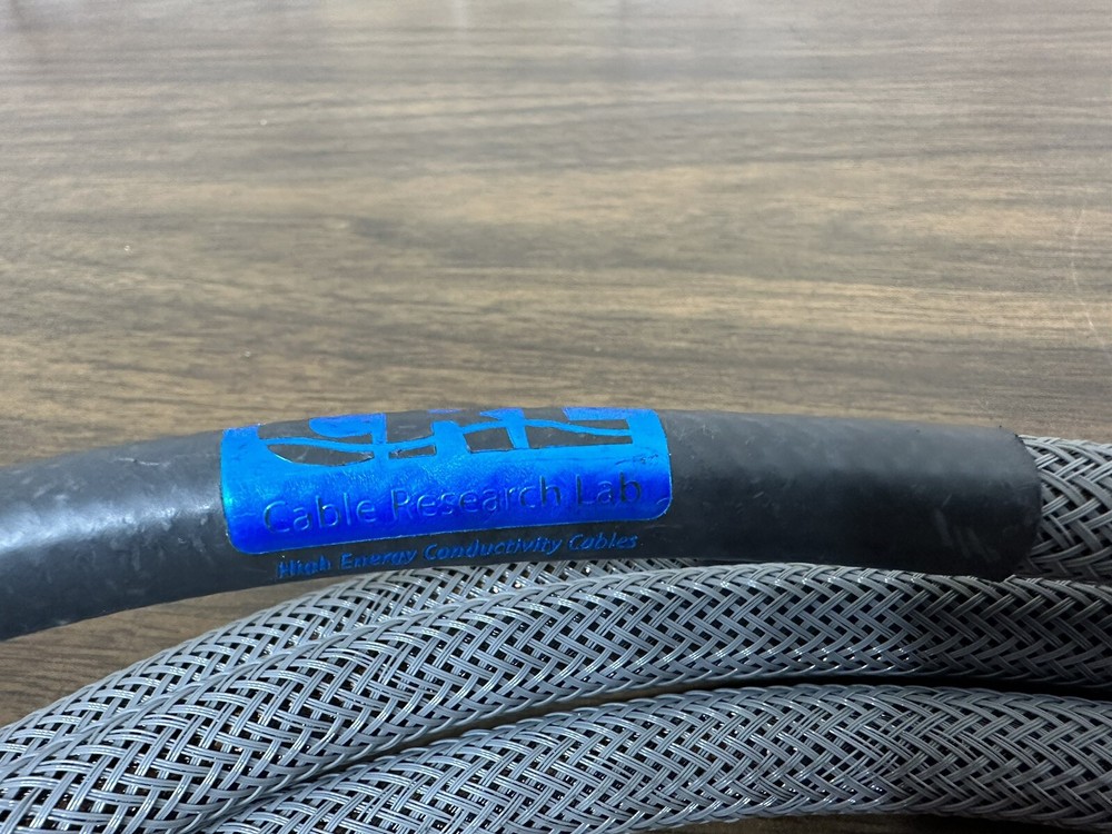 pair CRL Cable Research Labs Audiophile RCA Cables 2meter long