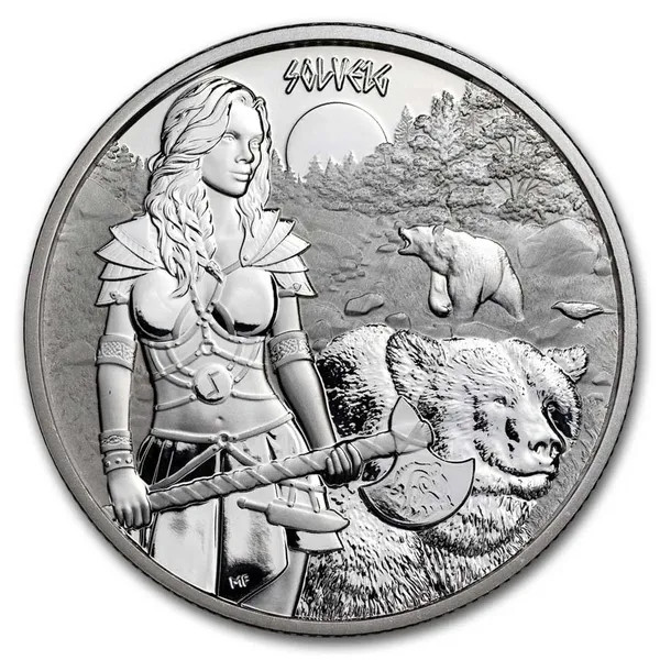 2024 germana mint solveig 1oz silver coin