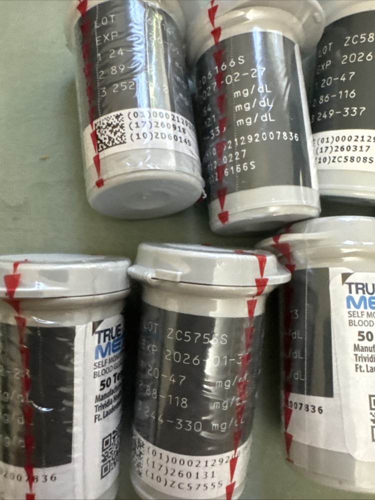400. TRUE Metrix Blood Glucose Test Strips #exp3-2027