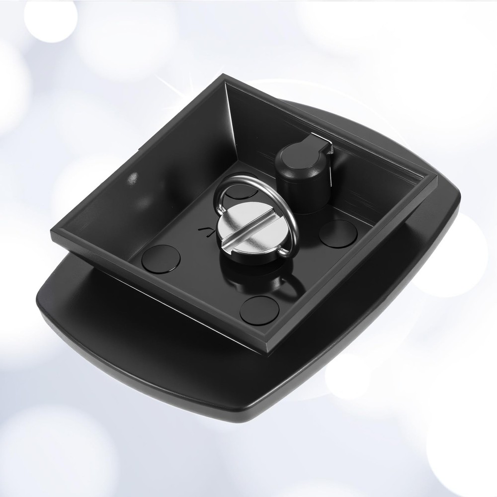 2 PCS Universal 43x43mm Quick Release Plate Set for Tripods, Camera Black