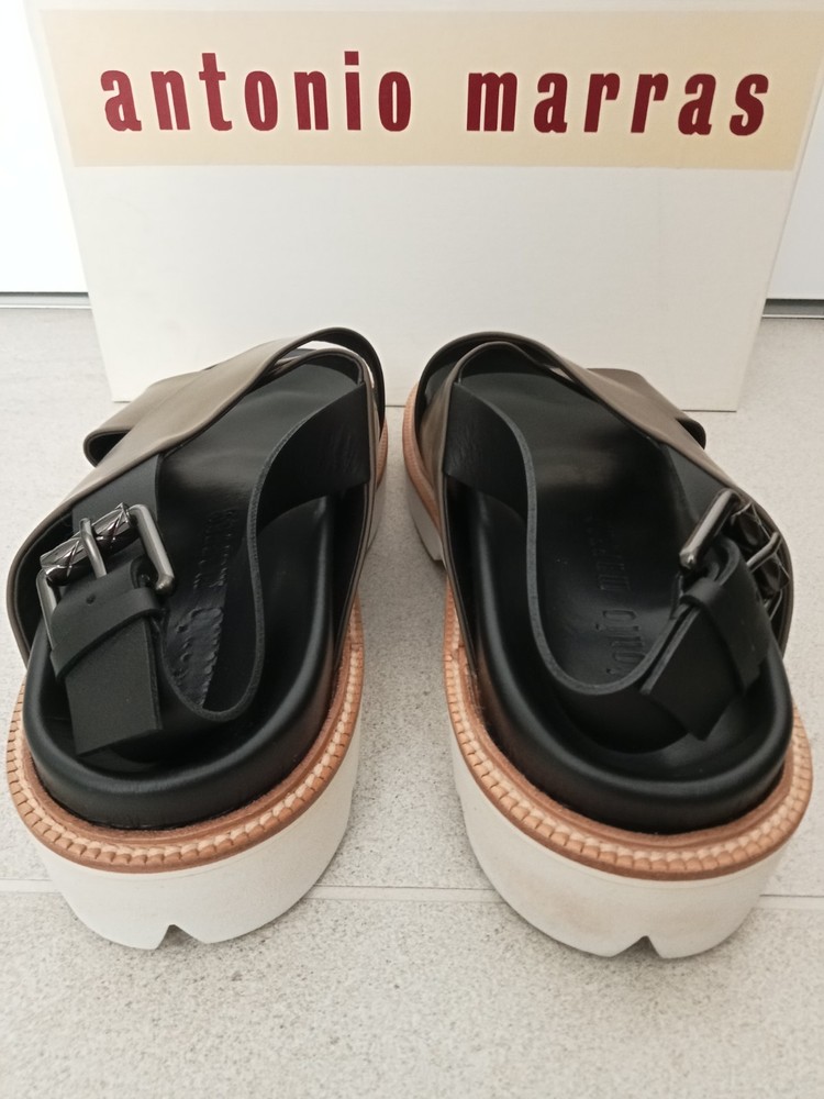 Antonio Marras Men's Rubber & Leather Sandals