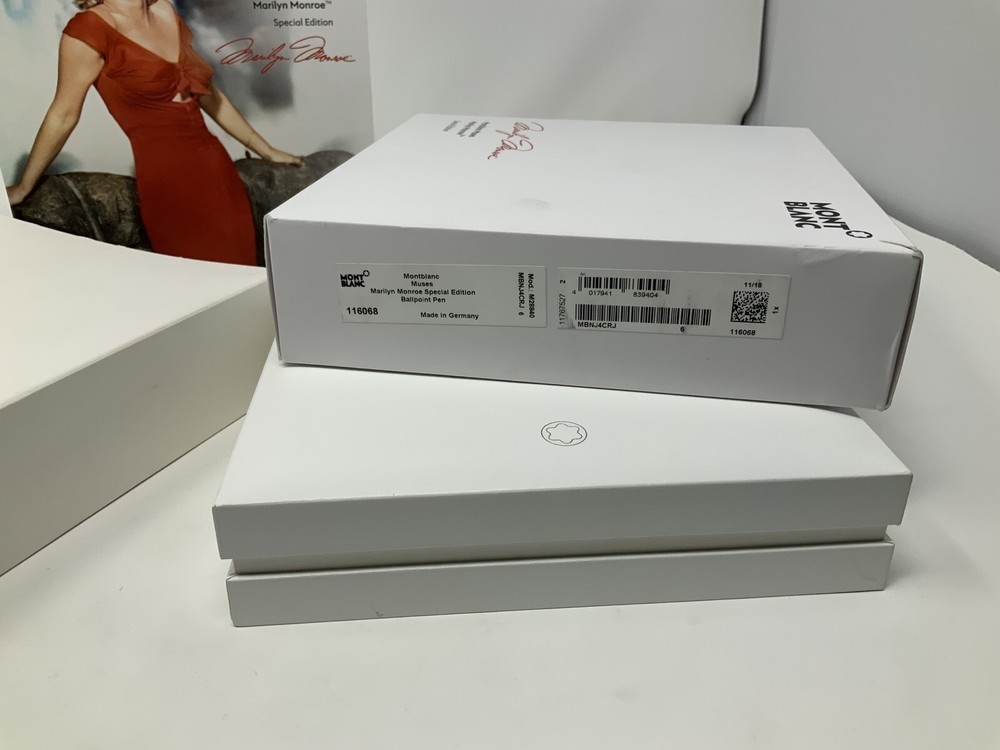 Montblanc Muses Marilyn Monroe Special Edition BOX ONLY READ