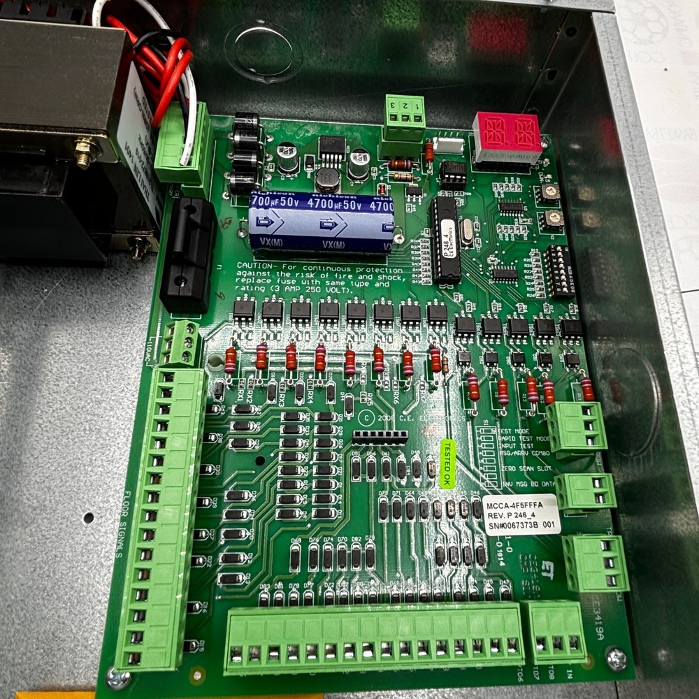 CE ELECTRONICS MCCA-X 15/31 INPUT MICRO COM DRIVER, ELEVATOR CONTROL 🎯