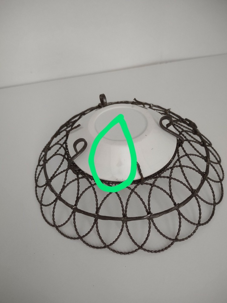 wire baskets vintage