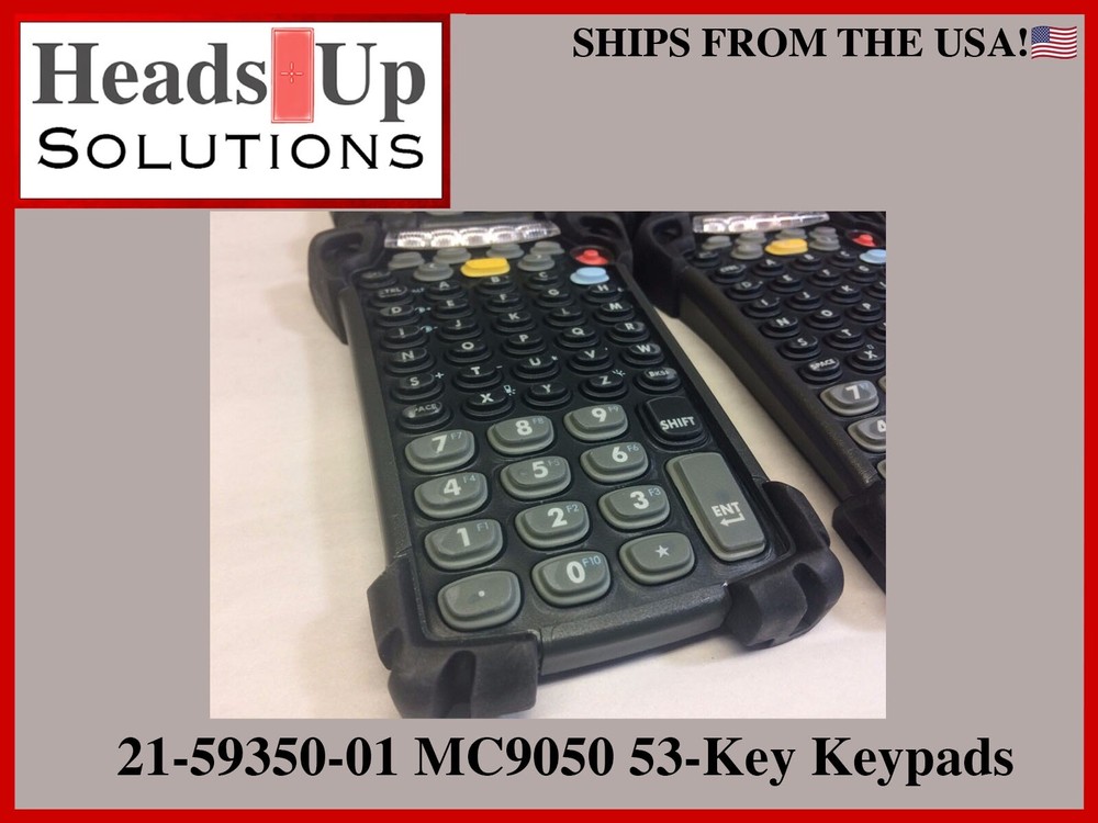21-59350-01 MC9050 53-Key Keypads, PULLED FROM SURPLUS SCANNERS