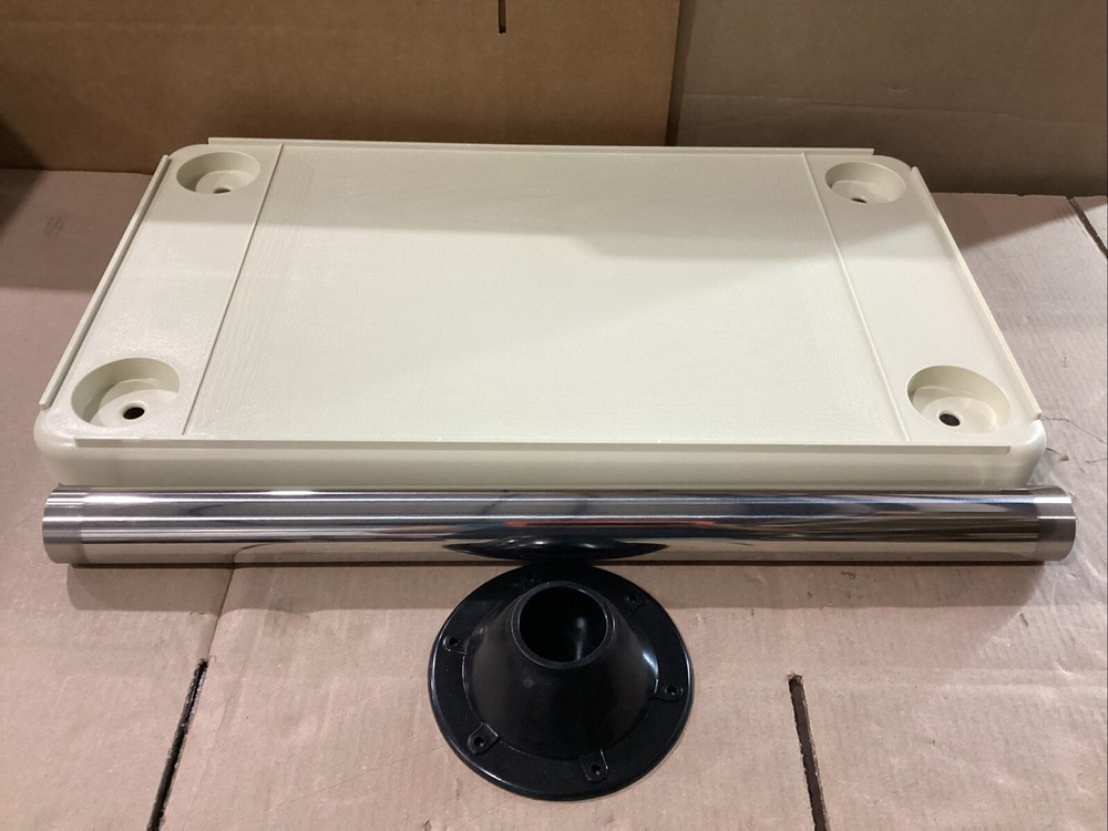 JIF Rectangle Table Kit w/ Surface Mount Ivory DSH-KS ( Open Box / Large Chip )