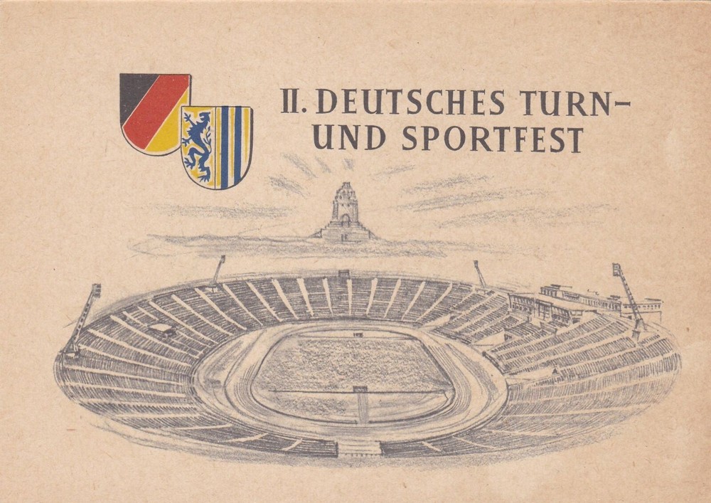 germany 1956 sportsfest souvenir  ref 13253