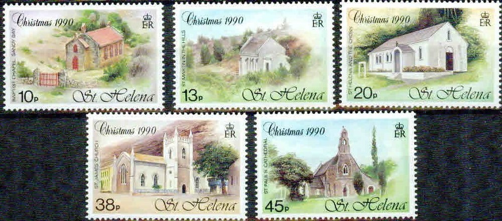 ST.HELENA-1990 -CHRISTMAS - VF**