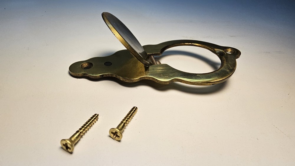 CVA Hawken Sidelock Muzzleloader Rifle Brass Patchbox With Screws (K)