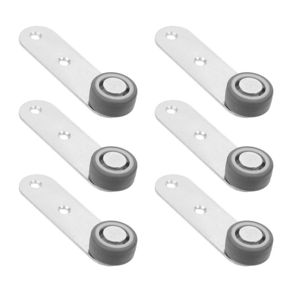 6 Pcs Sliding Wardrobe Door Wheels Guide for Doors Support Roller Guides