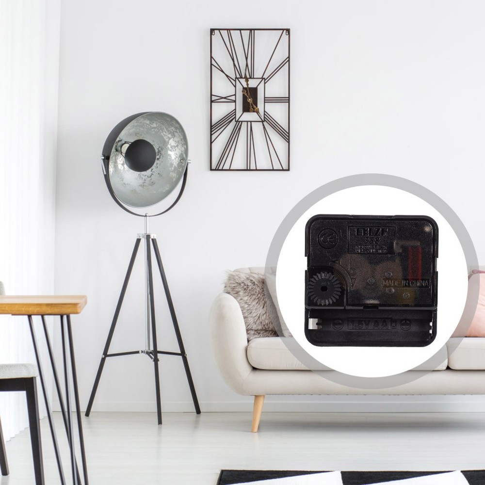 Silent Quartz Clock Movement Replacement for Wall Clock Mechanism Shaft