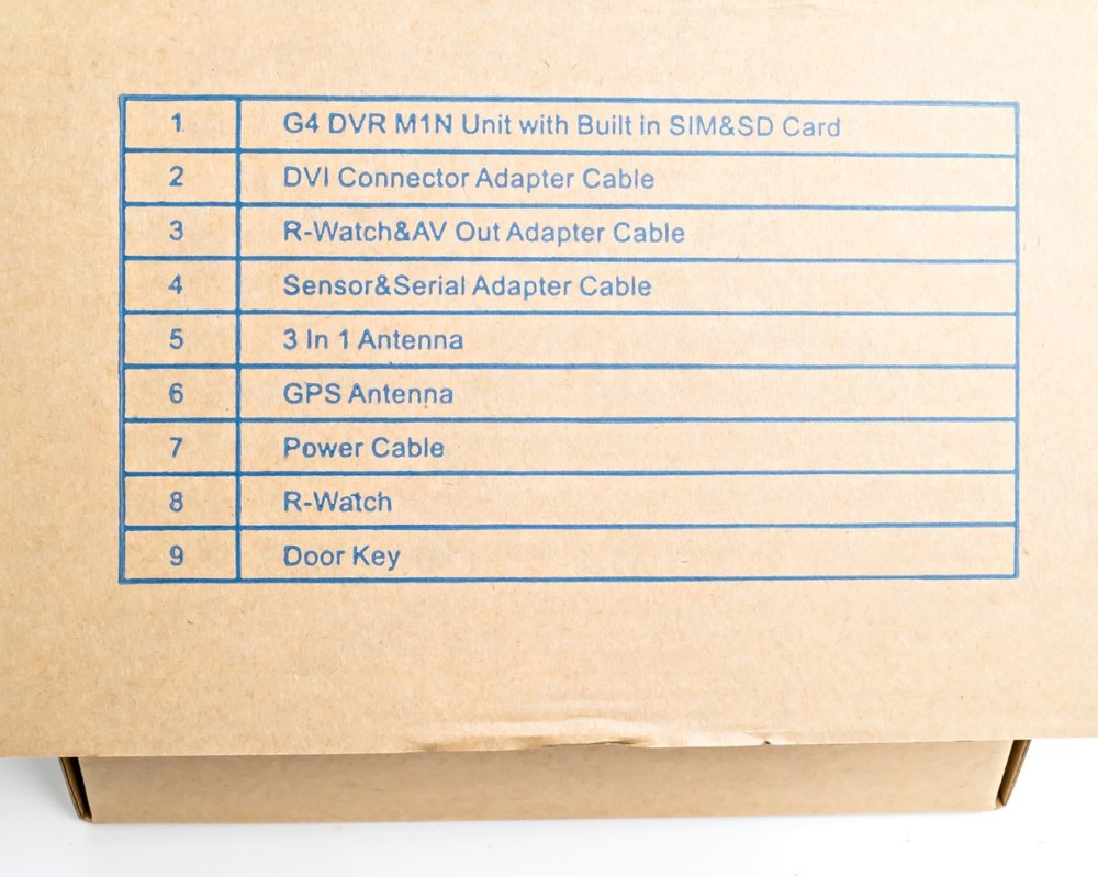 Trimble M-010-0761 4-Channel DVR & ADAS Solution w/Camera - Open Box